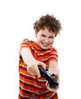 Foto: Boy using video game controller Boy using video game controller