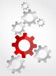 Background with gears