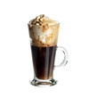 Irish coffee cocktail