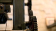 Mechanism with rotating gears