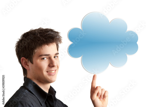 Photo: Cloud computing Cloud computing