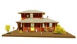 Casa di Montagna-Baita-Chalet-Wooden House-3d