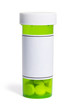 Green Pill Bottle