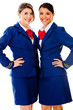 Beautiful air hostesses