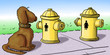 Dog hydrants