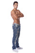 Young strong man