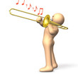 Trombone player