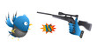 Parody - Social network rivals (Bird vs. Like)