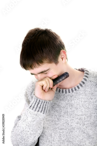 Photo: sorrowful young man sorrowful young man