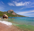 Cape St. Elias. Crimea at summer