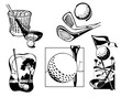 Golf icons