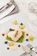 Skrei auf Gurken