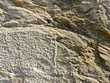 Piece of sandstone wall