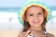 Little girl with hat Little girl with hat