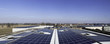Photovoltaic plant on a roof of an industry Photovoltaic plant on a roof of an industry