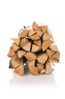The logs of fire wood