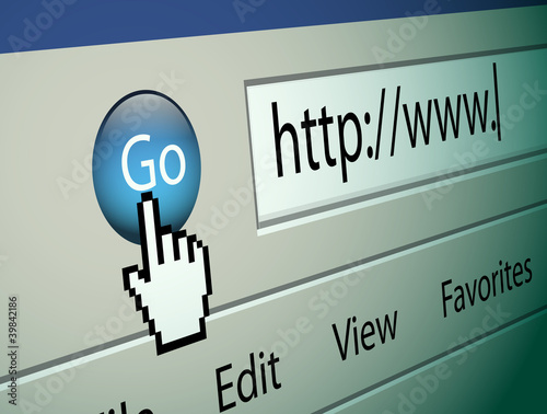 Illustration: Browser address bar Browser address bar