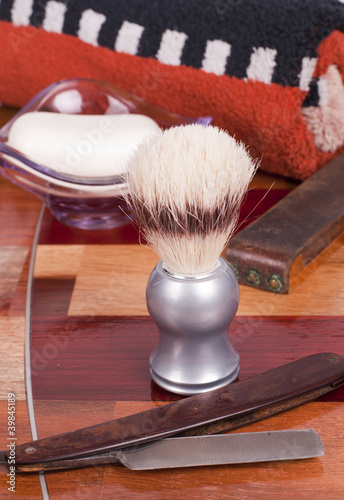 Photo: Man`s shave accessories Man`s shave accessories