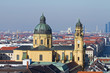 theatinerkirche, panorama, münchen