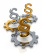 gears with paragraph symbols