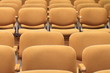 rows of empty seats texture