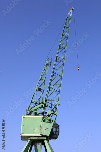 Foto: Verladekran am Hamburger Hafen Verladekran am Hamburger Hafen