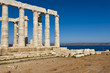 Poseidon Temple at Cape Sounion near Athens, Greece