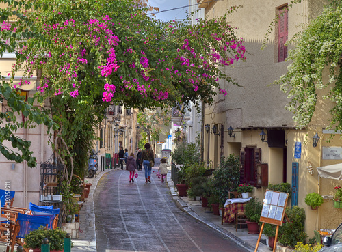 Photo: Traditional houses in Plaka,Athens Traditional houses in Plaka,Athens