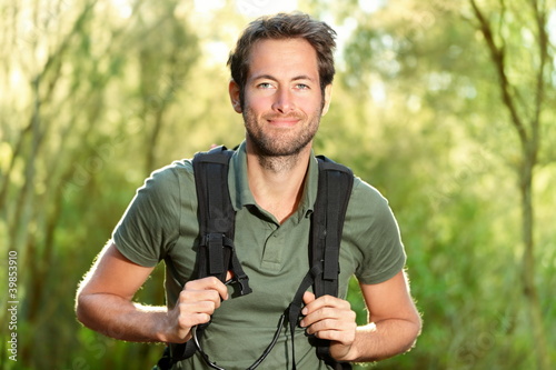 Photo: Young man hiking Young man hiking