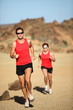 Runners running Runners running