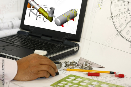 Photo: Drafting engineering works Drafting engineering works