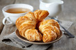 fresh baked croissants