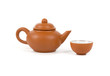 Foto: Ceramic teapot and teabowl Ceramic teapot and teabowl