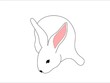 lapin de pâques animé