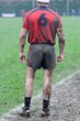 sur la touche au rugby