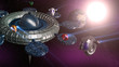 Illustration: 3d space station 3d space station