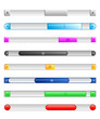 Sliders and scroll buttons