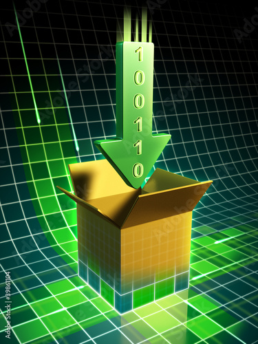Illustration: File download File download