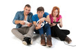 Young people gaming