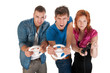 Young people gaming