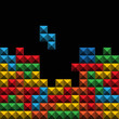 Abstract background oà color game figures