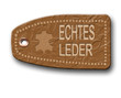 Lederetikett Lederzeichen Siegel