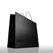 Glaze shopping bag isolated