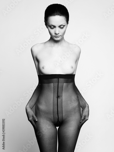 Photo: Elegant woman in pantyhose Elegant woman in pantyhose