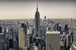 Skyscrapers of New York City in Winter