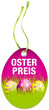Hangtag Osterpreis Ostereier pink