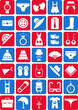 Clothing and accessories icons