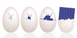 Ostern - Eisprung - Eierschale - Photovoltaikmodul