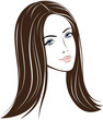 beautiful woman face beautiful woman face