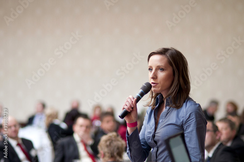 Photo: Business conference Business conference